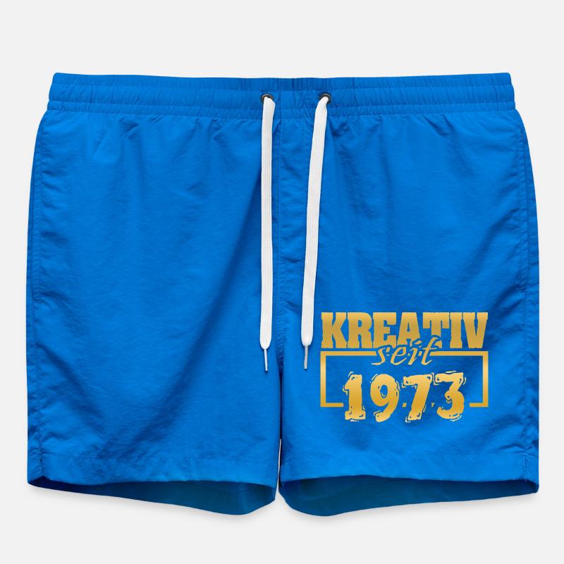 1973 - Badeshorts - Cobalt blue