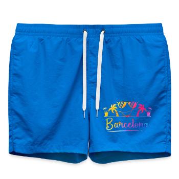 Barcelona Strandpalme Sunset - Badeshorts - Cobalt blue - Vorne