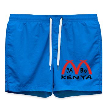 Kenia Afrika Mombasa Elfenbein - Badeshorts - Cobalt blue - Vorne