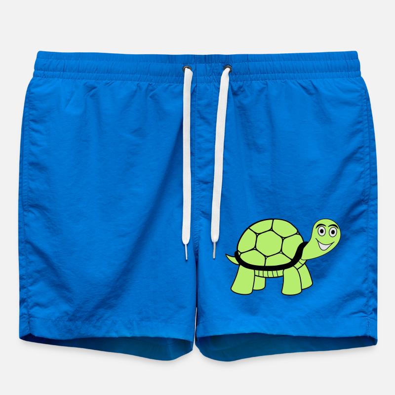 turtle - Swim Trunks - cobalt blue