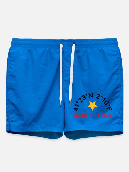 Barcelona - Swim Trunks - cobalt blue