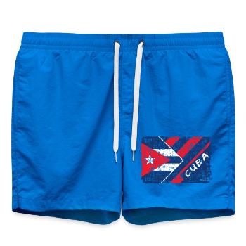 Kuba Flaggen Design / Geschenk Nordamerika - Badeshorts - Cobalt blue - Vorne
