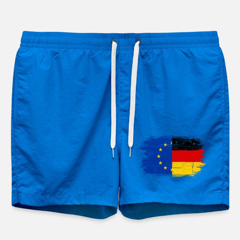 Flag Fusion EUGermany Brush - Short de bain - cobalt blue