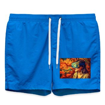Vivid Dream VR Odyssey - Swim Trunks - cobalt blue - Front