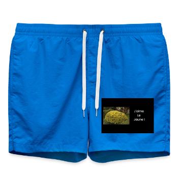 Streetwear j'aime le jaune - Short de bain - cobalt blue - Devant