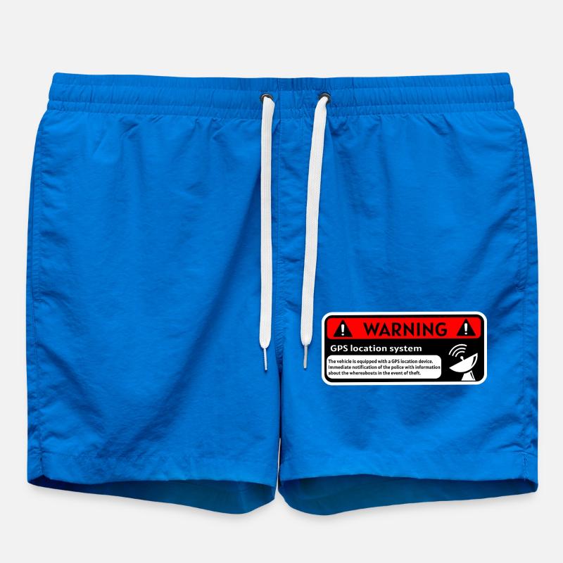 GPS-Warnung - Badeshorts - Cobalt blue
