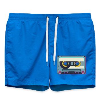 Cassette rétro - Short de bain - cobalt blue - Devant