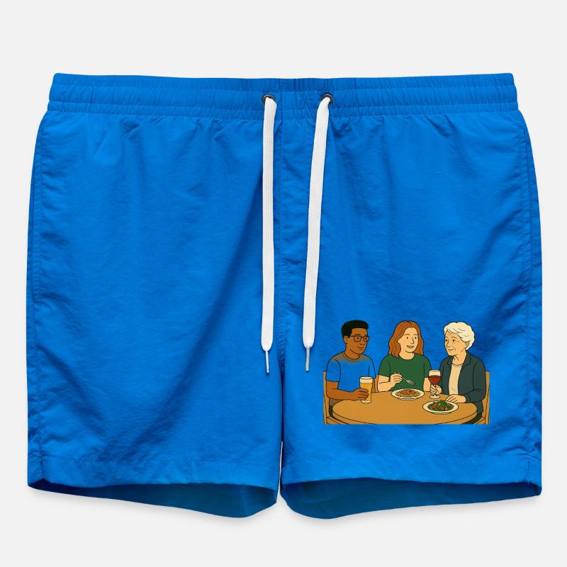 À table - Short de bain - cobalt blue