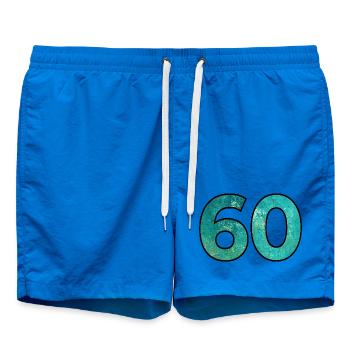 Numéro 60 - 60e anniversaire - Short de bain - cobalt blue - Devant