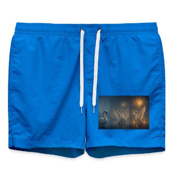 Lasst die Schwäne tanzen - Badeshorts - Cobalt blue - Vorne