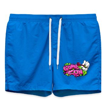 Dart,Darts,Game on Graffiti - Badeshorts - Cobalt blue - Vorne