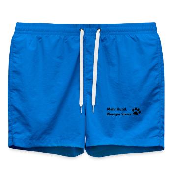 Randonnée dans la forêt au clair de lune - Short de bain - cobalt blue - Devant