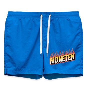 Moneten - Funny Steuer Meme - Badeshorts - Cobalt blue - Vorne