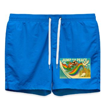 Fun Sports Shirt - Swim Trunks - cobalt blue - Front