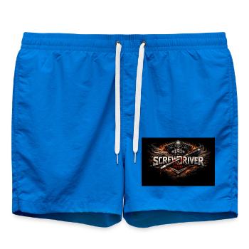 BLACK TOOL GARAGE - Badeshorts - Cobalt blue - Vorne