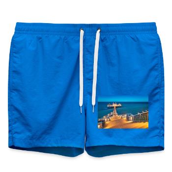 Quai à Sellin sur l’île de Rügen - Short de bain - cobalt blue - Devant