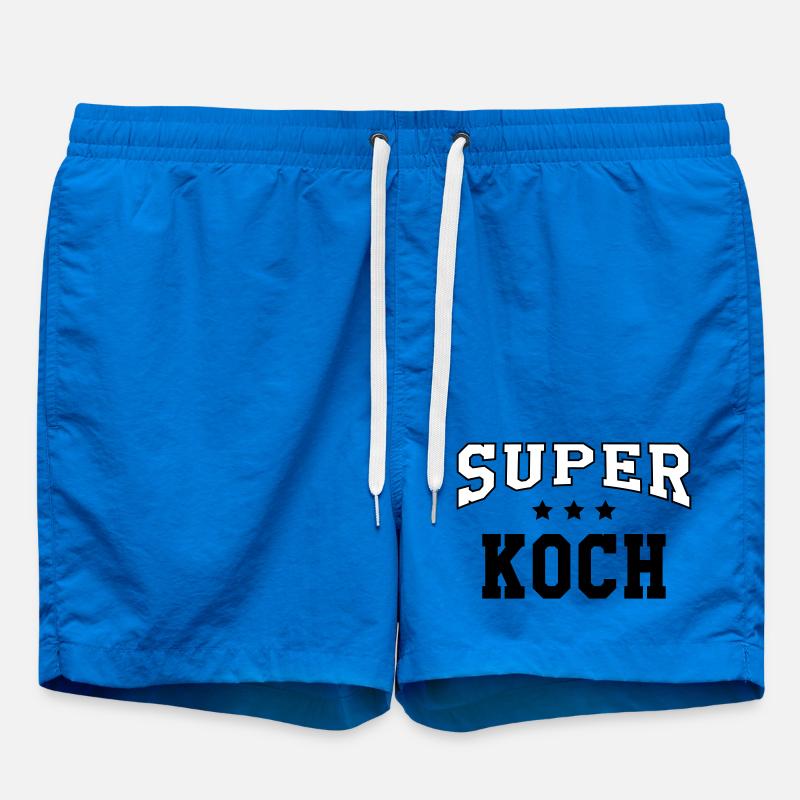 super cuisinier - Short de bain - cobalt blue