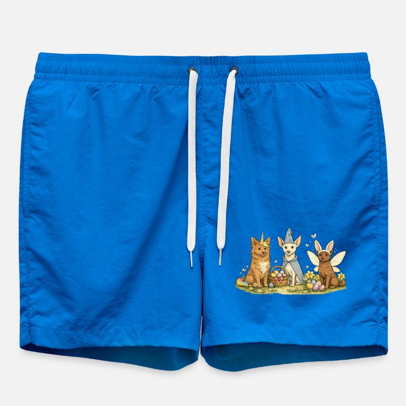 Trio magique des amis de Pâques - Short de bain - cobalt blue