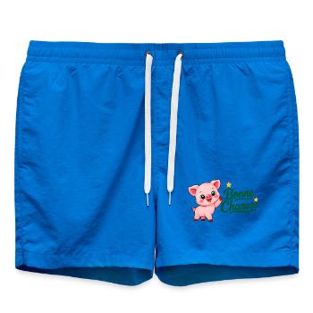 Piwi le cochon - Short de bain - cobalt blue - Devant - AI Model Male 185 light (185cm)