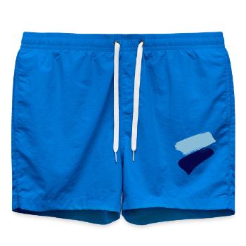 Dublin Flagge - Badeshorts - Cobalt blue - Vorne - AI Model Male 185 light (185cm)