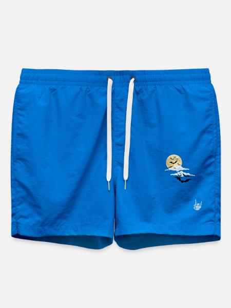 Halloween rocks - Swim Trunks - cobalt blue