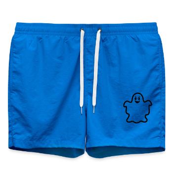 Contour fantôme rieur - Short de bain - cobalt blue - Devant - AI Model Male 185 light (185cm)