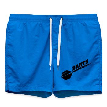 darts - Swim Trunks - cobalt blue - Front