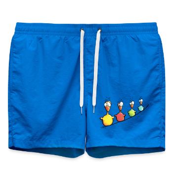 Cute Birds - Oiseaux - Short de bain - cobalt blue - Devant