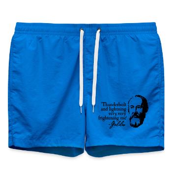 Galileo - Thunderbold and lightning very very... - Swim Trunks - cobalt blue - Front