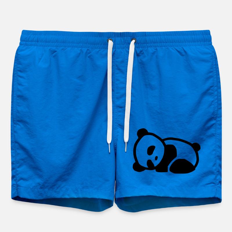 cuddly panda - Swim Trunks - cobalt blue