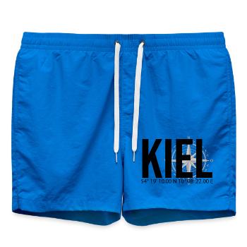 Koordinaten Kiel - Badeshorts - Cobalt blue - Vorne