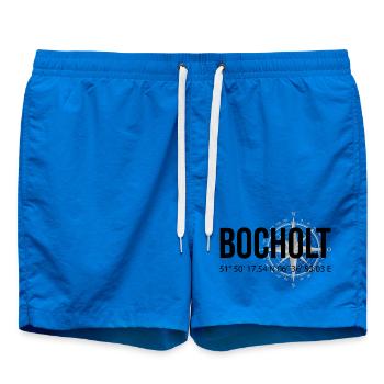 Koordinaten Bocholt - Badeshorts - Cobalt blue - Vorne