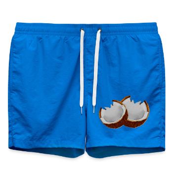 coole geburtstagsgeschenke, exotische nuss - Badeshorts - Cobalt blue - Vorne