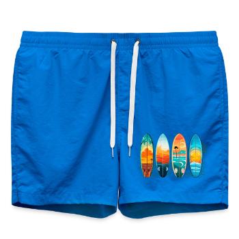 Surfboards - Swim Trunks - cobalt blue - Front