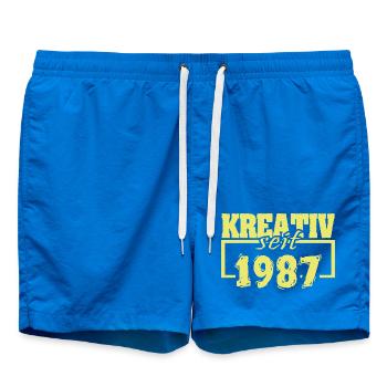Maler 1987 - Badeshorts - Cobalt blue - Vorne