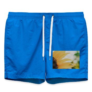 Tournesol Gros plan Jaune Orange - Short de bain - cobalt blue - Devant