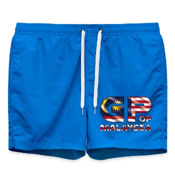 malaysia_gp - Badeshorts - Cobalt blue - Vorne