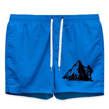 Montagnes Mountaineer Symbol - Short de bain - cobalt blue - Devant