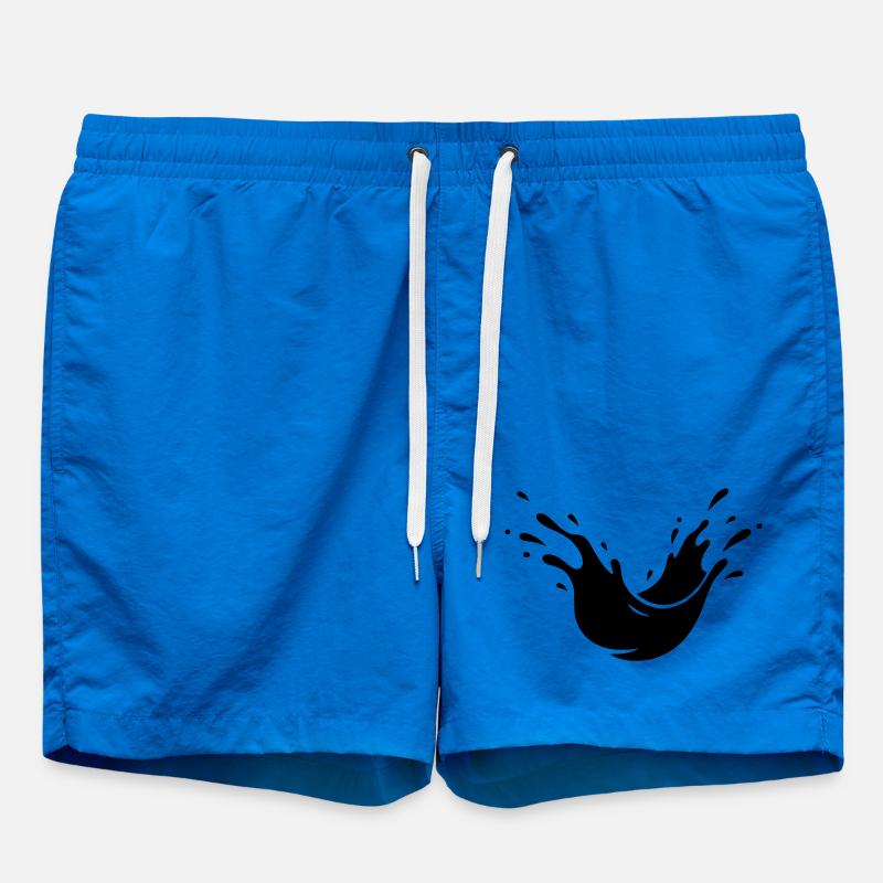 Schlamm Spritzer Dreck Splash - Badeshorts - Cobalt blue