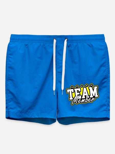 Team Member - Swim Trunks - cobalt blue