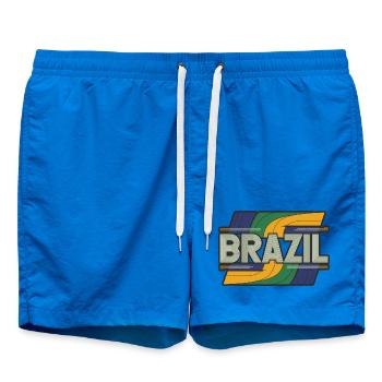 Brazil - Swim Trunks - cobalt blue - Front