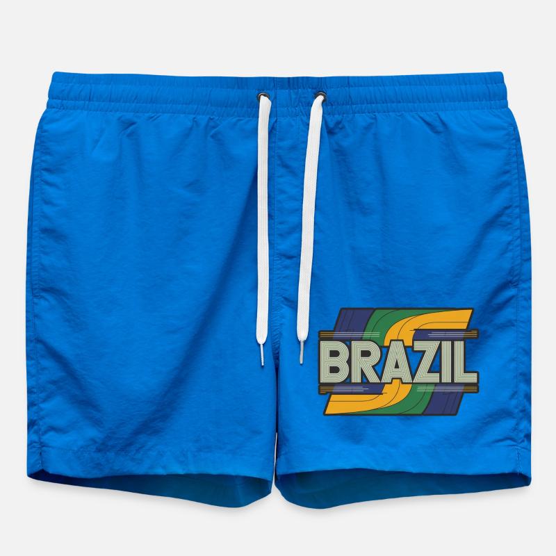Brazil - Swim Trunks - cobalt blue