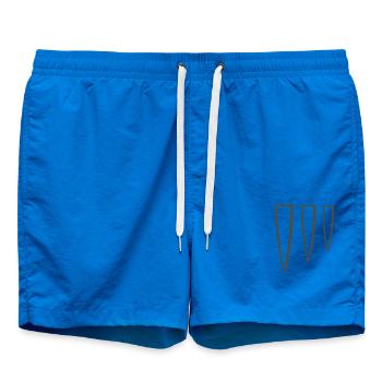 Drei-Punkt-Stammessymbol - Badeshorts - Cobalt blue - Vorne - AI Model Male 185 light (185cm)