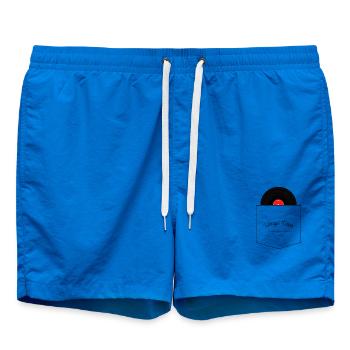 Vintage-Flair - Badeshorts - Cobalt blue - Vorne - AI Model Male 185 light (185cm)