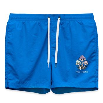 Waldfreund Pilztraum Pastell - Badeshorts - Cobalt blue - Vorne - AI Model Male 185 light (185cm)