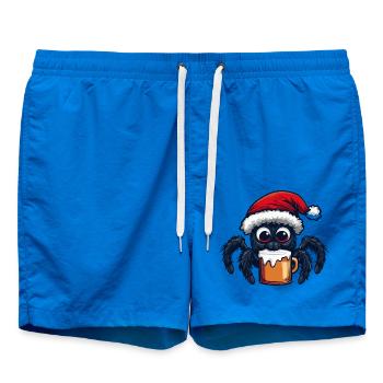 Spinne Tarantula Weihnachten Bier - Badeshorts - Cobalt blue - Vorne