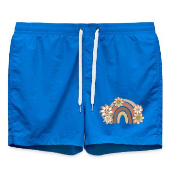Rainbow Boho, Bohème - Short de bain - cobalt blue - Devant