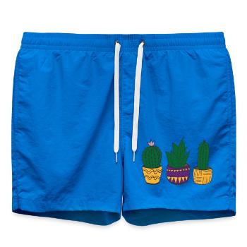 Cactus colorés à la mexicaine - Short de bain - cobalt blue - Devant
