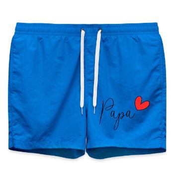 PAPA. FÊTE DES PÈRES. BONNE FÊTE PAPA. BONNE FÊTE. - Short de bain - cobalt blue - Devant