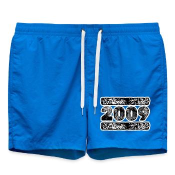 Jahreszahl 2009 - Badeshorts - Cobalt blue - Vorne